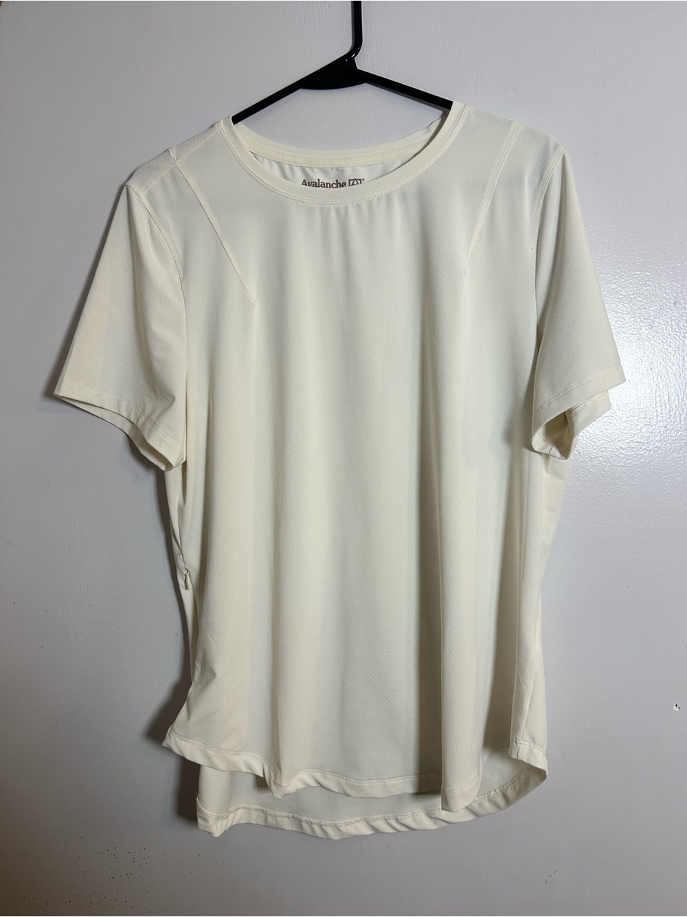 Avalanche Ivory Short Sleeve Crew Tee
